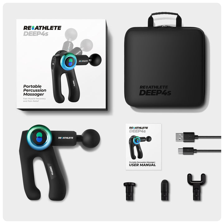 RE Athlete Deep4s retailer Percusive Massager