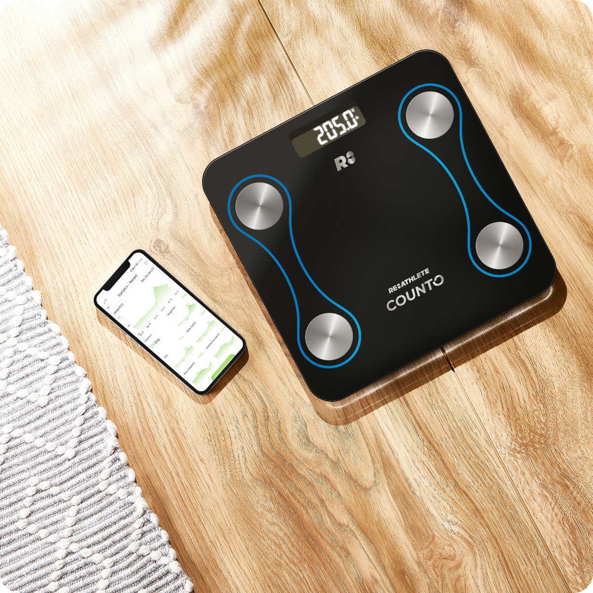 Fitdays BLUETOOTH STEP ON Smart Bluetooth Scale Body Fat Analyzer
